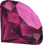 Swarovski křišťál Fuchsia 25