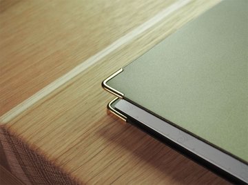 4 arany fém könyvsarok